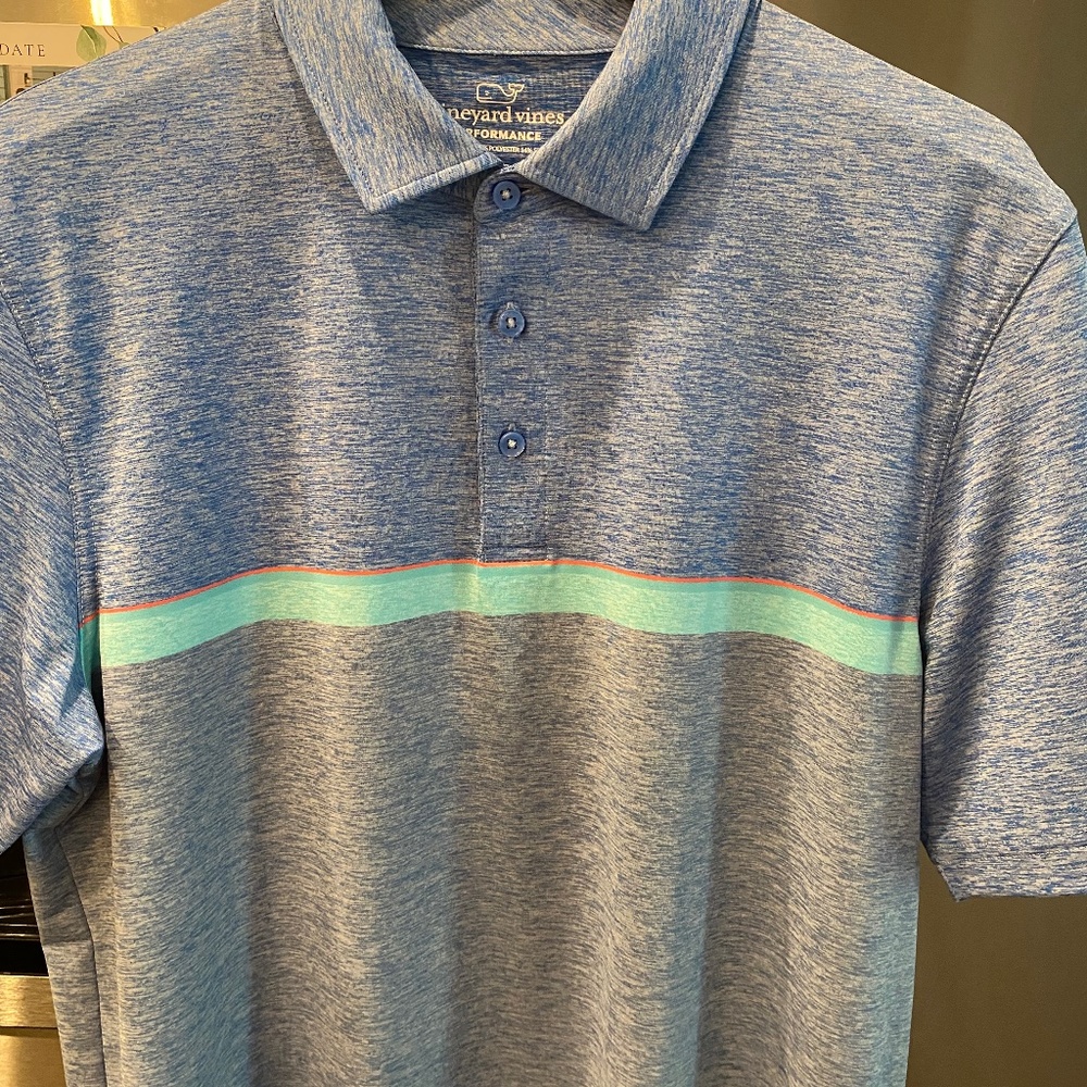Mens Vineyard Vines Performance Golf Polo